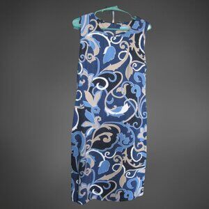 J. McLaughlin Catalina Cloth Sophia Sleeveless Zip/Back Dress